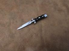 4 3/4" maniago italy horn stiletto switchblade 4 3/4" maniago italy horn stiletto switchblade