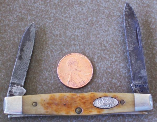 CASE XX USA 1 dot ROG62042D Pocket Knife damascus steel