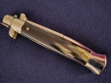 9"(23cm) Frank B "2023 LIMITED EDITION" BRAZILIAN HORN PICKLOCK ITALIAN STILETTO 9"(23cm) Frank B "2023 LIMITED EDITION" BRAZILIAN HORN PICKLOCK ITALIAN STILETTO