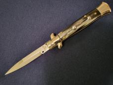 9"(23cm) Frank B "2023 LIMITED EDITION" BRAZILIAN HORN PICKLOCK ITALIAN STILETTO