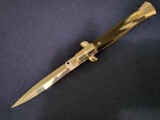 9"(23cm) Frank B "2023 LIMITED EDITION" BRAZILIAN HORN PICKLOCK ITALIAN STILETTO 9"(23cm) Frank B "2023 LIMITED EDITION" BRAZILIAN HORN PICKLOCK ITALIAN STILETTO