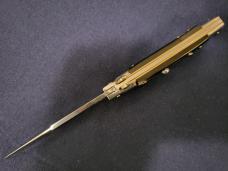 9"(23cm) Frank B "2023 LIMITED EDITION" BRAZILIAN HORN PICKLOCK ITALIAN STILETTO 9"(23cm) Frank B "2023 LIMITED EDITION" BRAZILIAN HORN PICKLOCK ITALIAN STILETTO