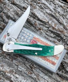 CASE XX ** 2003 JADE JIG BONE MID FOLDING HUNTER CASE XX ** 2003 JADE JIG BONE MID FOLDING HUNTER