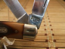 SCHRADE OLD TIMER 8OT SR. STOCKMAN VINTAGE 1970'S OLDER HIGH CARBON STEEL BLADE USED POCKET KNIFE SCHRADE OLD TIMER 8OT SR. STOCKMAN VINTAGE 1970'S OLDER HIGH CARBON STEEL BLADE USED POCKET KNIFE
