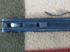 Benchmade 5500 AUTO Mini Presidio 2.97" Satin 50/50 Blade, 154 CM Mel Pardue Black Aluminum Handles Benchmade 5500 AUTO Mini Presidio 2.97" Satin 50/50 Blade, 154 CM Mel Pardue Black Aluminum Handles