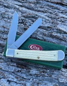 CASE XX ** 2000 POCKET WORN NATURAL BONE TRAPPER CASE XX ** 2000 POCKET WORN NATURAL BONE TRAPPER