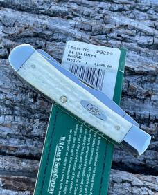 CASE XX ** 2000 POCKET WORN NATURAL BONE TRAPPER CASE XX ** 2000 POCKET WORN NATURAL BONE TRAPPER