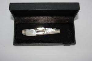 Schrade Classic Handmade Folding Knife Abalone & Pearl New
