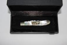 Schrade Classic Handmade Folding Knife Abalone & Pearl New