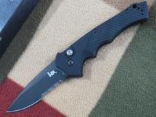 H&K Heckler & Koch Benchmade MP5 6000010SBK Tactical Automatic Knife Black