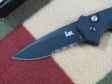 H&K Heckler & Koch Benchmade MP5 6000010SBK Tactical Automatic Knife Black