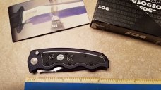 (SOLD) SOG SOG - Tac #ST-01 assisted pocket / carry knife - New in Box & never used!! (SOLD) SOG SOG - Tac #ST-01 assisted pocket / carry knife - New in Box & never used!!