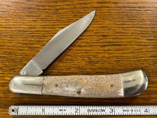 Parker Cut. Co. Single-Blade Knife w/Smooth Bone Scales Parker Cut. Co. Single-Blade Knife w/Smooth Bone Scales