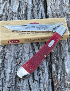 CASE XX ** SFO 1997 NUMBERED RED BONE JAGUAR CASE XX ** SFO 1997 NUMBERED RED BONE JAGUAR