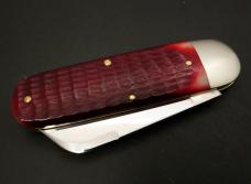 Great Eastern Cutlery #36 Northfield Elephant Toenail Clipper Blood Red Jigged Bone GEC 363122 Great Eastern Cutlery #36 Northfield Elephant Toenail Clipper Blood Red Jigged Bone GEC 363122