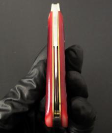 Great Eastern Cutlery #36 Northfield Elephant Toenail Clipper Blood Red Jigged Bone GEC 363122
