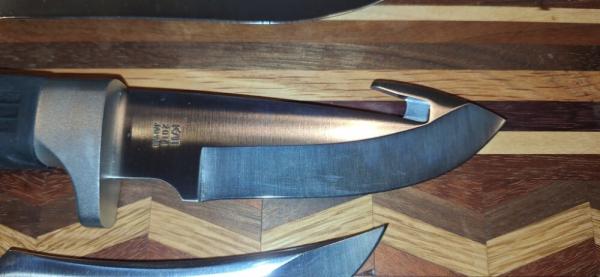 (SOLD) Kershaw "Sheath Hunting Knives" series - # 2014 Elk Skinner II  Japan made - Nice Condition