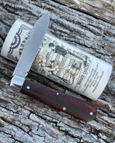 GEC ** TIDIOUTE HUCKLEBERRY BOYS KNIFE COCOBOLO WOOD 152121 KNIVES GEC ** TIDIOUTE HUCKLEBERRY BOYS KNIFE COCOBOLO WOOD 152121 KNIVES
