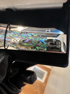 Case XX Cheetah w/ Paua handles & Case Collector Club shield. #31 of 100 made w/COA. Absolute Mint! Case XX Cheetah w/ Paua handles & Case Collector Club shield. #31 of 100 made w/COA. Absolute Mint!