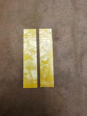 set of Antique cracked ice celluloid handle slabs