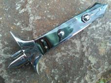 Custom 9 Inch Picklock With Kirinite and Raven Skull