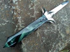 Custom 9 Inch Picklock With Kirinite and Raven Skull