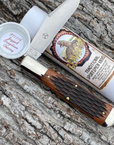 GEC TIDIOUTE ** 971119 JIGGED BRAZILIAN CHERRY BEAVER SHIELD BEAVER TAIL