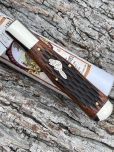 GEC TIDIOUTE ** 971119 JIGGED BRAZILIAN CHERRY BEAVER SHIELD BEAVER TAIL