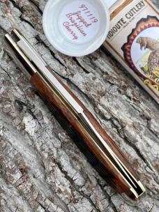 GEC TIDIOUTE ** 971119 JIGGED BRAZILIAN CHERRY BEAVER SHIELD BEAVER TAIL