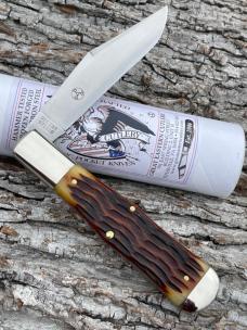 GEC TIDIOUTE ** 971119 ALLEGHENY AUTUMN GOLD JIGGED BONE LARGE COKEBOTTLE 1095 CARBON GEC TIDIOUTE ** 971119 ALLEGHENY AUTUMN GOLD JIGGED BONE LARGE COKEBOTTLE 1095 CARBON