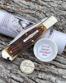 GEC TIDIOUTE ** 971119 ALLEGHENY AUTUMN GOLD JIGGED BONE LARGE COKEBOTTLE 1095 CARBON GEC TIDIOUTE ** 971119 ALLEGHENY AUTUMN GOLD JIGGED BONE LARGE COKEBOTTLE 1095 CARBON