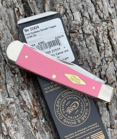 CASE XX ** SFO 2024 PINK SYNTHETIC DOLLHOUSE GOLDEN BRASS DIAMOND SHIELD TRAPPER CASE XX ** SFO 2024 PINK SYNTHETIC DOLLHOUSE GOLDEN BRASS DIAMOND SHIELD TRAPPER