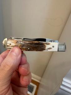 Case XX Mammoth Ivory Trapper. Mint condition!