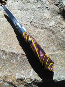 Custom 7 inch picklock By Rubens Blades and Straydog Custom 7 inch picklock By Rubens Blades and Straydog