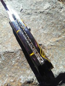 Custom 7 inch picklock By Rubens Blades and Straydog