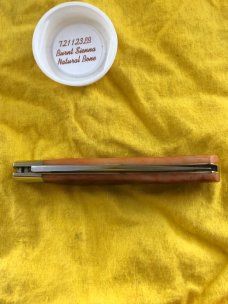 Great Eastern Cutlery Tidioute Burnt Sienna Natural Bone 721123LB Great Eastern Cutlery Tidioute Burnt Sienna Natural Bone 721123LB