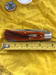 Great Eastern Cutlery Tidioute Burnt Sienna Natural Bone 721123LB