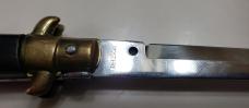 Vintage 11" Rostfrei Switchblade Snake Wood Scales Vintage 11" Rostfrei Switchblade Snake Wood Scales