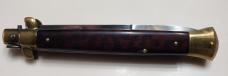 Vintage 11" Rostfrei Switchblade Snake Wood Scales Vintage 11" Rostfrei Switchblade Snake Wood Scales