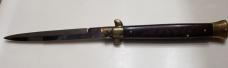 Vintage 11" Rostfrei Switchblade Snake Wood Scales Vintage 11" Rostfrei Switchblade Snake Wood Scales