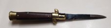 Vintage 7" INOX Rose Wood Switchblade Vintage 7" INOX Rose Wood Switchblade