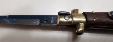 Vintage 7" INOX Rose Wood Switchblade Vintage 7" INOX Rose Wood Switchblade