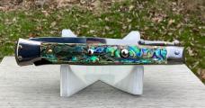 New Frank B 11 inch Abalone Scaled Swing Guard New Frank B 11 inch Abalone Scaled Swing Guard