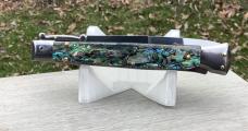 New Frank B 11 inch Abalone Scaled Swing Guard New Frank B 11 inch Abalone Scaled Swing Guard