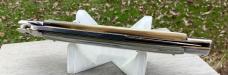 Frank B 13 inch honey horn swivel Dolphin tang Frank B 13 inch honey horn swivel Dolphin tang