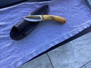 VINTAGE CUSTOM NIEDERMAYER DROP POINT HUNTER