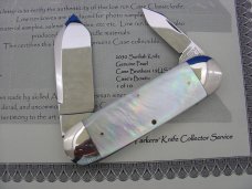 Case XX Classic Sunfish/Toenail Genuine AAA White Pearl Prototype Knife 1 of 10 Case XX Classic Sunfish/Toenail Genuine AAA White Pearl Prototype Knife 1 of 10