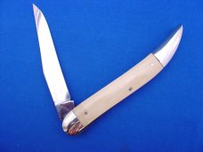 Case XX Classic Genuine Mastodon Ivory $.75 Cent Tang Toothpick Knife Prototype Case XX Classic Genuine Mastodon Ivory $.75 Cent Tang Toothpick Knife Prototype