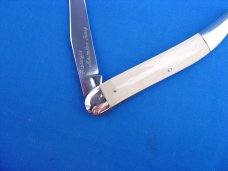 Case XX Classic Genuine Mastodon Ivory $.75 Cent Tang Toothpick Knife Prototype Case XX Classic Genuine Mastodon Ivory $.75 Cent Tang Toothpick Knife Prototype