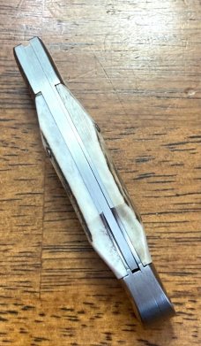 Gerber 2007 Lockback Winterbottom Stag Pocket Knife Gerber 2007 Lockback Winterbottom Stag Pocket Knife